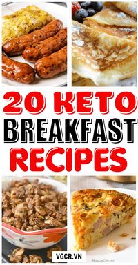 Kickstart your day with keto breakfasts that are as tasty as they are simple to prepare. These 20recipes cater to every palate, making your mornings flavorful and nutritious. Whether you’re craving something savory or a touch of sweetness, each dish is crafted to keep you fueled and satisfied while staying low in carbs. Ideal for both hectic weekdays and relaxed weekends, these recipes make starting your day effortless and enjoyable.