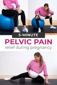 Pelvic girdle pain, symphysis pubis dysfunction (SPD) pain, "lightning crotch" -- whatever you call it, pelvic pain during pregnancy is frustrating! Here you'll find 3 of the best exercises for relieving pelvic pain - designed to activate, stretch AND strip the adductor muscles. You can do these daily for pain relief!