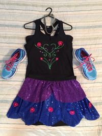 Disney Princess Running Costume - Anna Frozen