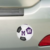 sports team gifts under 10 purple black soccer