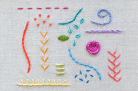 Learning hand embroidery is fun and easy with these 15 essential stitches for beginners and experienced stitchers!