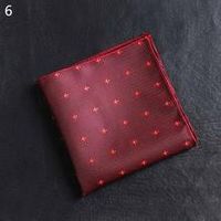 Men Paisley Embroidery Handkerchief Polka Dots Striped Men's Hankies B – Hombre Men's Fashion & Couture