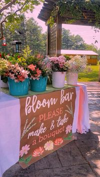 flowers, bouquet, flower bar