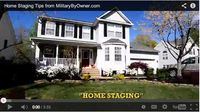 All the Home’s a Stage  When it comes to selling military housing, time is of the essence and increasing the appeal of your home can make for a quick sale.