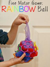 Rainbow Fine Motor Ideas | Still Playing School