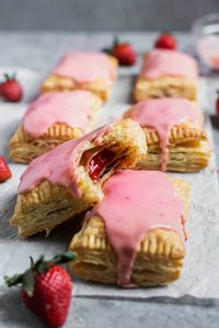 Strawberry Cardamom Puff Pastry Pop Tarts – MikeBakesNYC