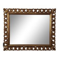 Turner Manufacturing Co. Chicago Gold Leaf Mirror | Chairish