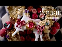 Healing ASMR Cookie Decorating Video | Fairytale Carousel Horse - YouTube