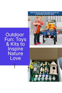 Looking for the perfect way to inspire your kids to love nature? Look no further! Discover our incredible selection of outdoor toys and kits that will spark endless hours of fun in the sun. From eco-friendly playhouses to interactive nature kits, these toys promise to bring excitement and curiosity to your backyard! #backyard #yard #outdoor #nature #toys_and_games #garden #kids