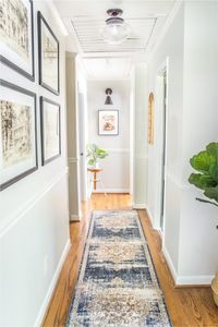 6 Tips to Decorate a Boring Hallway - Bless'er House