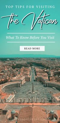 Tips for Visiting the Vatican | Linda Goes East | #Vatican #visitthevatican #rome #travelrome #visitrome #italy #thevatican