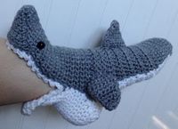 5 Free Patterns for Crochet Shark Slippers | Guide Patterns