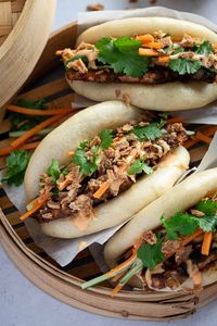 Hoisin Tofu Bao Buns (Vegan)