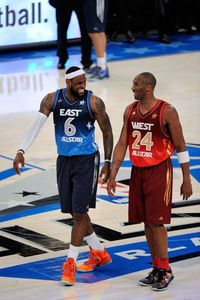 Lebron James and Kobe Bryant