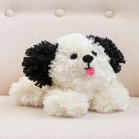 Awww! What a cute pooch! If you've ever wanted to start crocheting amigurumi, then this pattern is for you.