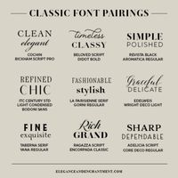 The Best Fonts for Making Signs | Elegance & Enchantment