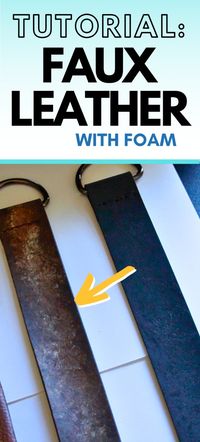 Learn how to make EVA foam leather and how to paint it to look more realistic | leather armor DnD | diy foam sheet leather | faux leather painting technique tutorial | fake leather diy projects