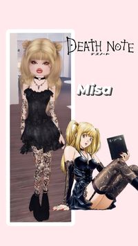 Misa death note dress to impress dti