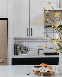 Garfield Street Kitchen Backsplash + Cabinets