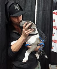 jon bernthal and a puppy - love it!