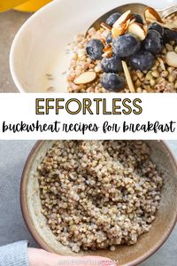 If you are looking for buckwheat breakfast recipes, let me share some notable ideas that will make your mornings hearty and so much better! Buckwheat is a wonderful whole grain that has so many benefits. Buckwheat is a great gluten-free whole grain that deserves more time and attention. It is cheap, simple to prepare, and has a delicious nutty goodness you are going to love.