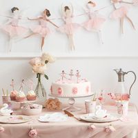 Why have plain cupcakes when you can have ones decorated with beautiful ballerinas with pink tulle skirts? The kit makes treats perfect for a ballerina party. | Meri Meri | Ballerina Cupcake Kit | Maisonette collects the best children’s products from around the world (unlike Zulily, Etsy, The Tot, Farfetch Kids, Childrensalon, Crate and Kids, Kohls, Wayfair, Buy Buy Baby, Nordstroms, Mini Boden, J.Crew Factory, or PotteryBarn Kids), creating a curated shopping experience for you. Think of us as your shortcut to fashion for litte ones!