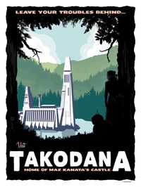 takodana | Artwork Star Wars - DarkInk - Visit Takodana