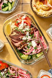 Mediterranean Steak Bowl Recipe