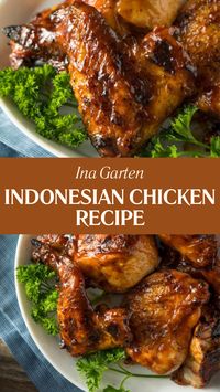 Ina Garten’s Indonesian Chicken is made with a blend of honey, soy sauce, garlic, and ginger, creating a savory marinade that transforms tender chicken into a culinary masterpiece and is ready in 1 hour and 15 minutes!