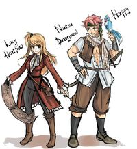 Nalu - pirate AU by blanania on DeviantArt