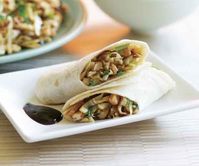 Chinese Pork & Mushroom Wraps - Recipe - Fine Cooking Breakfast '11 p.55-CMT