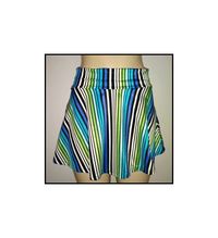 High Waisted Skirt Swimsuit Bottom, Flared Skirted Swim Bottoms, Custom Made Swimsuits