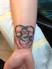 mother celtic knot | Celtic Motherhood Knot with my kids' names- done by Uncle Josh | Yelp