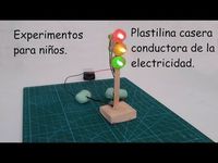 👩‍🔬EXPERIMENTOS PARA NIÑOS 2018. Circuito eléctrico con PLASTILINA conductora.👨‍🔬 - YouTube