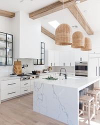 Santa Barbara Pendant - Serena & Lily Dream Kitchen #homedecor #interiordesign