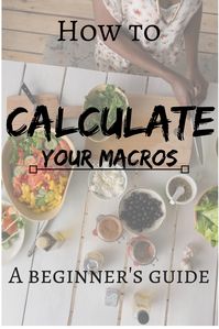 Learn how to calculate your macros. #macros #diet #doublechinburgers