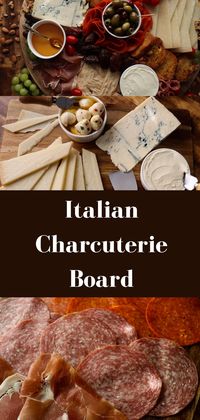 Here's everything you need to set up a huge Italian charcuterie board! Visit the post to get a FREE charcuterie board shopping list! What will you add to your board?