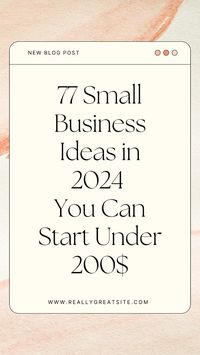 You don’t need to break the bank to become a business owner these days. With the right business model in mind, you can find a business to start that only requires a small initial investment.