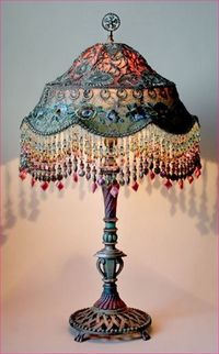 Victorian Beaded Lamp Shades - Ideas on Foter