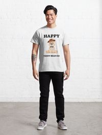 "Happy Teddy Bear Day, Valentines bear & Valentine week gift ideas" T-shirt for Sale by haRexia | Redbubble | happy teddy bear day my love t-shirts - happy teddy bear day images t-shirts - happy teddy bear day pic t-shirts