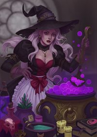 ArtStation - witchcraft, Daria Ovchinnikova