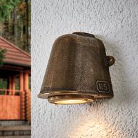 Bronze-coloured outdoor wall light Offshore