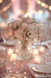 14 Enchanting Baby's Breath Centerpieces For Every Occasion •