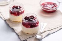 No-Bake Cheesecake in a Jar