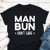 Man Bun Don't Care Shirt, Man Bun Shirt, Boys With Long Hair, Man Bun Gift for Kids CHOOSING A SIZE: • Please see the size charts in the listing images. Measure twice, ship once! • Our unisex tees look great on men and women! • Questions? Contact us. APPAREL QUALITY: • All of our apparel is pre-shrunk. • Our prints are made to last for years via direct-to-garment (DTG) printing technology. FREQUENTLY ASKED QUESTIONS: • We can make customizations to any design for FREE, Please contact us. ✔ Track