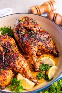 Oven Roasted Half Chicken