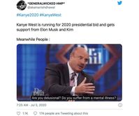 dr. Phil on Kayne for president meme