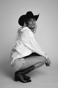 cowgirl studio photoshoot