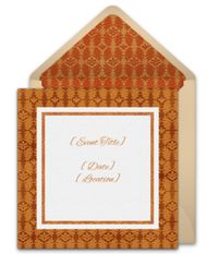 Tons of free, beautiful Fall party invitations. We love this premium design for a Fall dinner party. Great digital alternative to DIY paper options.