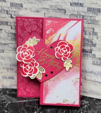 Side Opening Fun Fold | Stamping with Linda, CARD-iologist